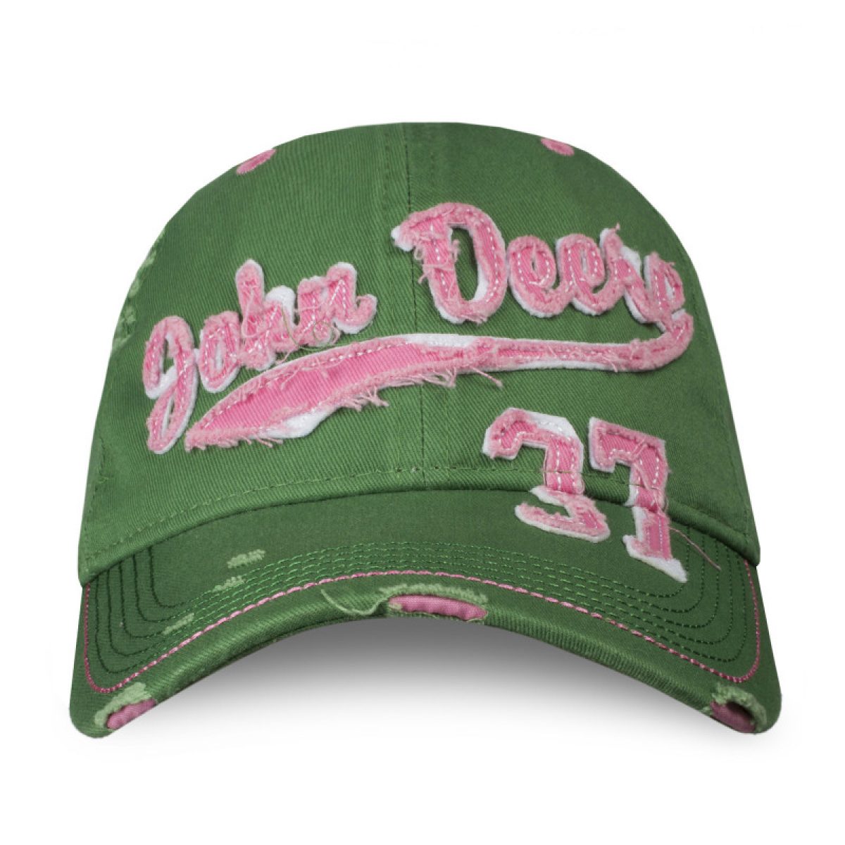 GORRA JOHN DEERE NEGRA COMPLETA LOGO VERDE – Tienda CasaToro