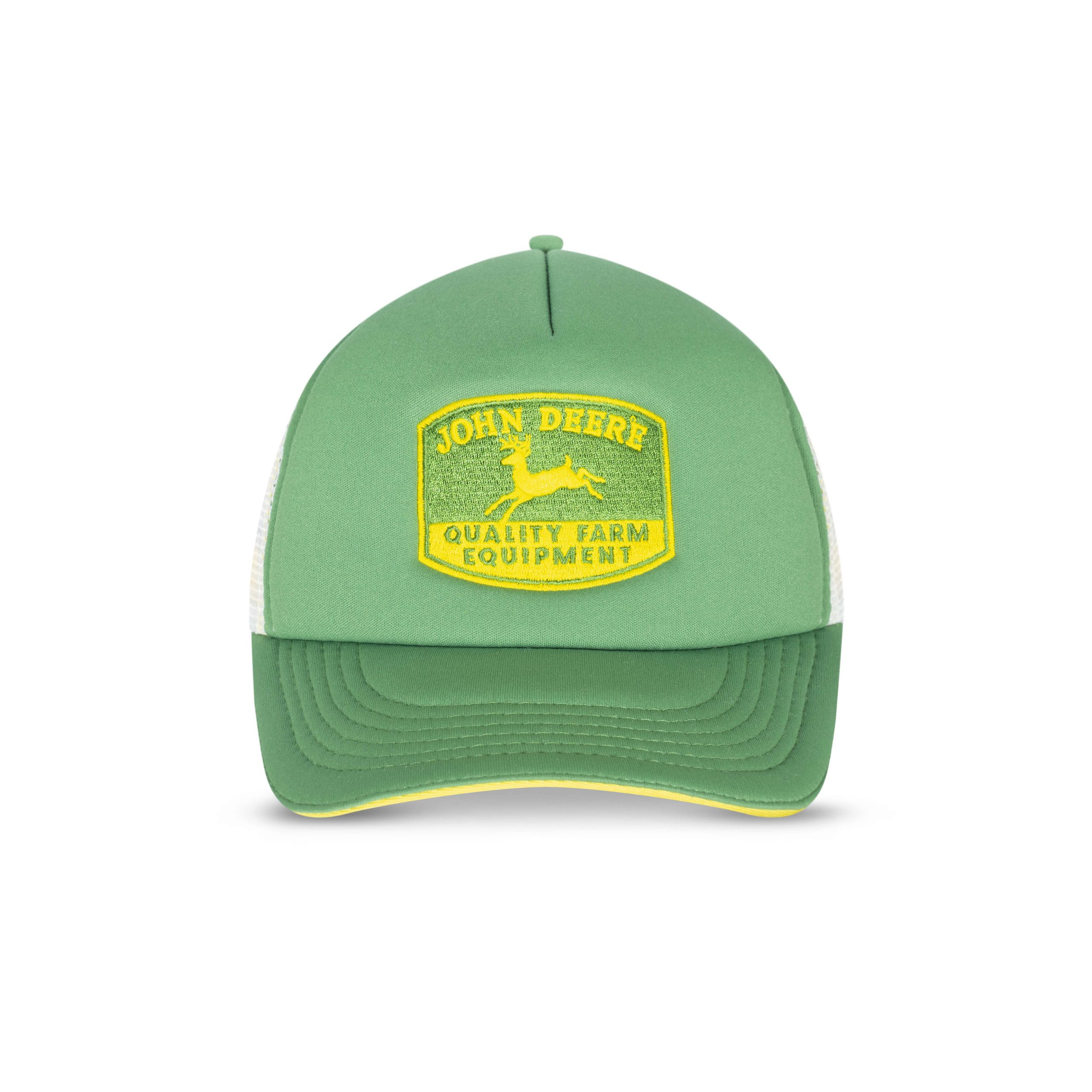 John Deere Gorra/Gorra de sarga verde/amarillo - LP79611, Verde