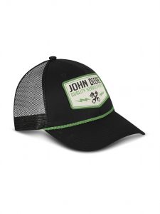 GORRA JOHN DEERE NEGRA MALLA – Tienda CasaToro